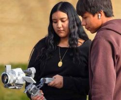 Zwei Lakota Studenten