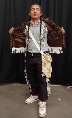 Modenschau junger Mann